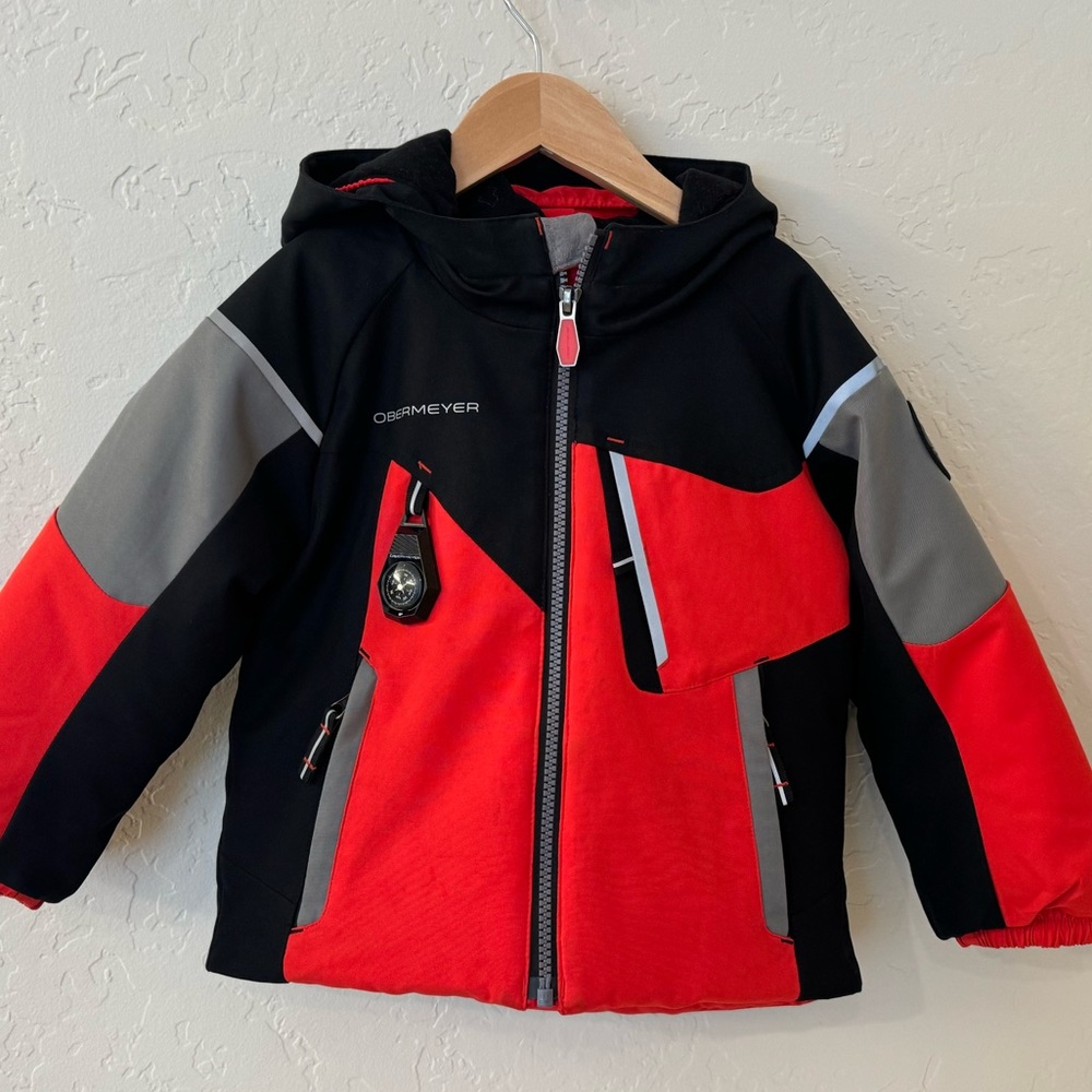 Obermeyer Orb Size 2 Red Ski Jacket